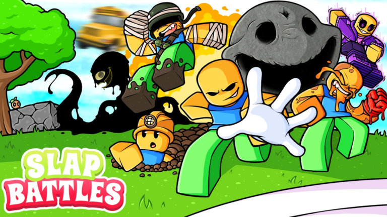 Slap Battles Roblox arena gameplay